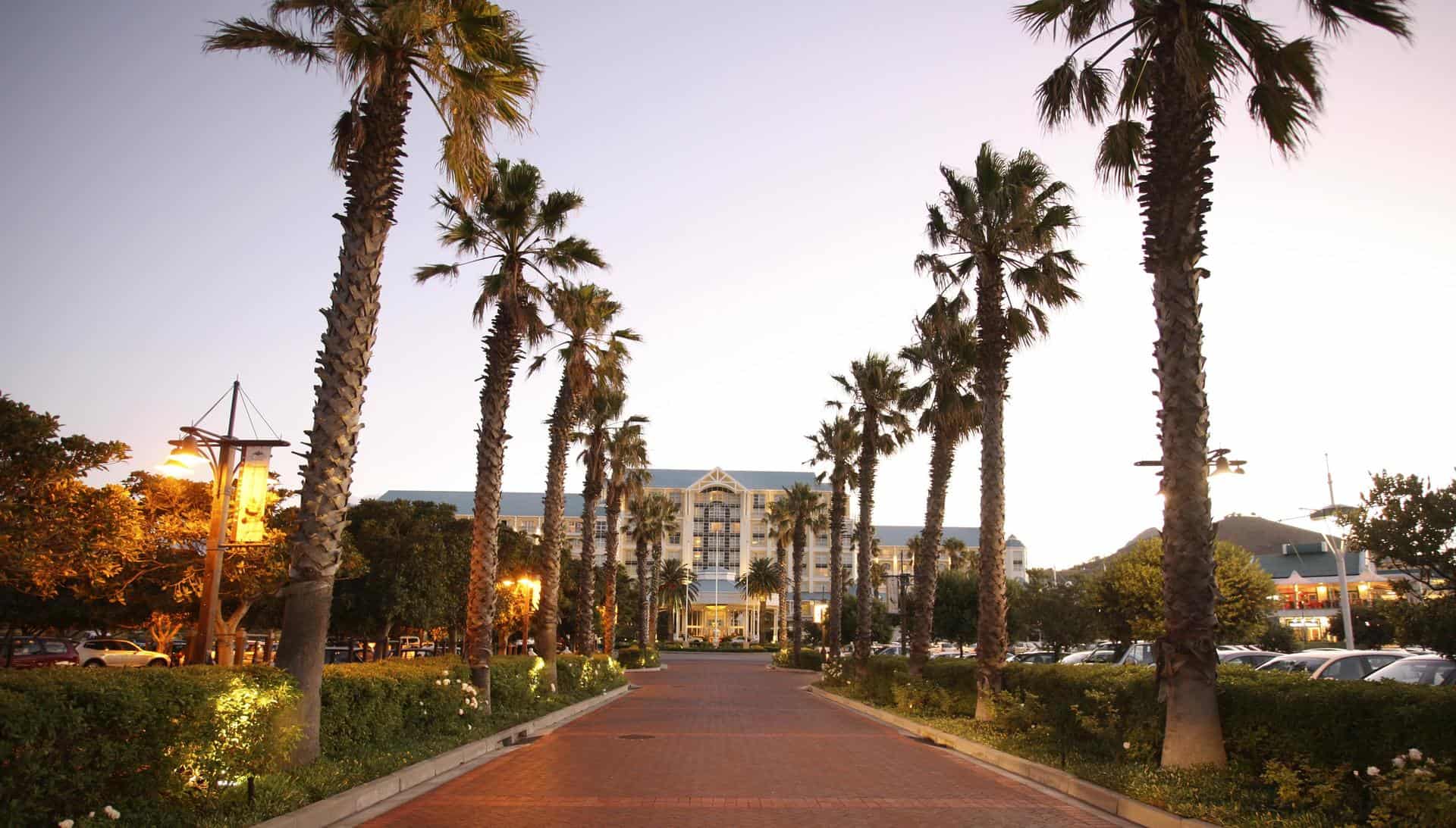 Entrance to the Table Bay Hotel V&A Waterfront Cape Town